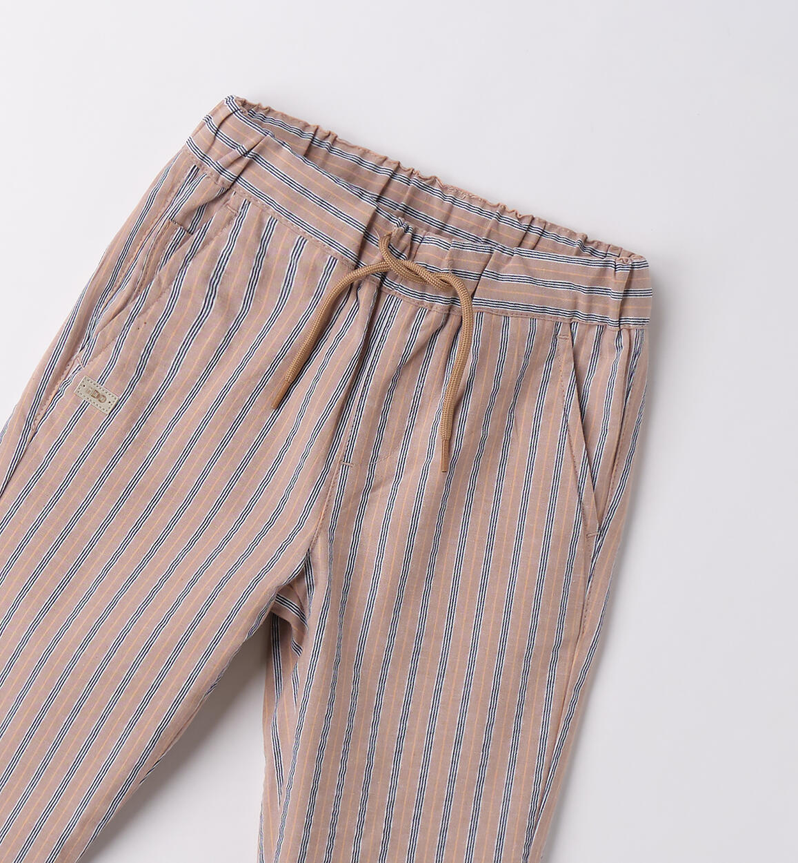 Pantaloni a righe bambino NOCCIOLA-0937 - 1224B28700