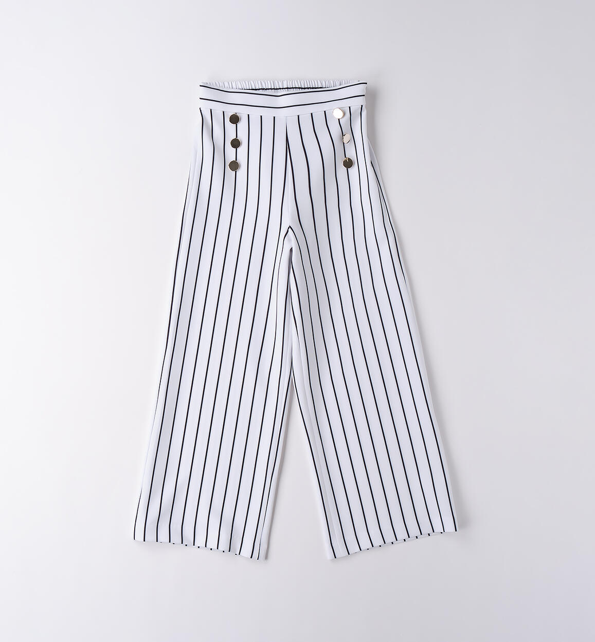 Pantaloni a righe ragazza BIANCO Sarabanda