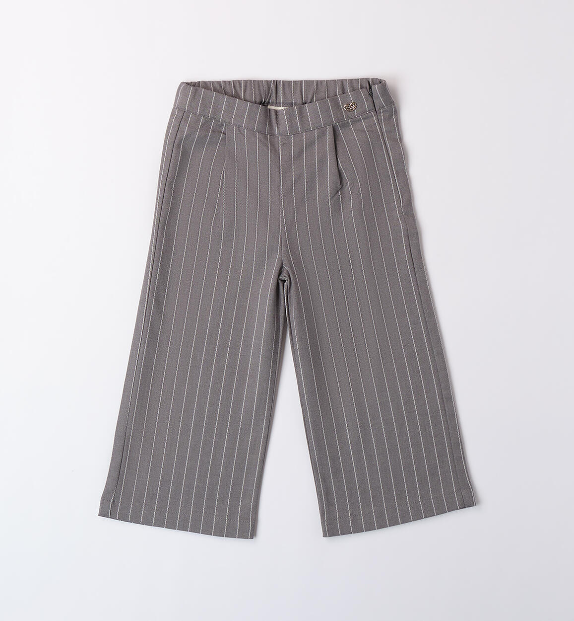 Pantaloni a zampa bambina GRIGIO Sarabanda