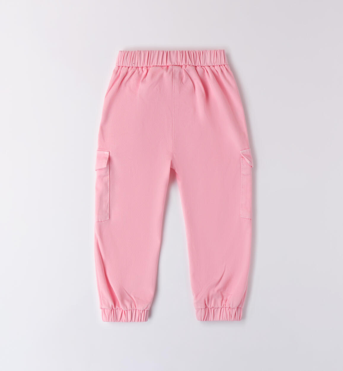 Pantaloni bambina elasticizzati ROSA  -2735 - 1580A32300