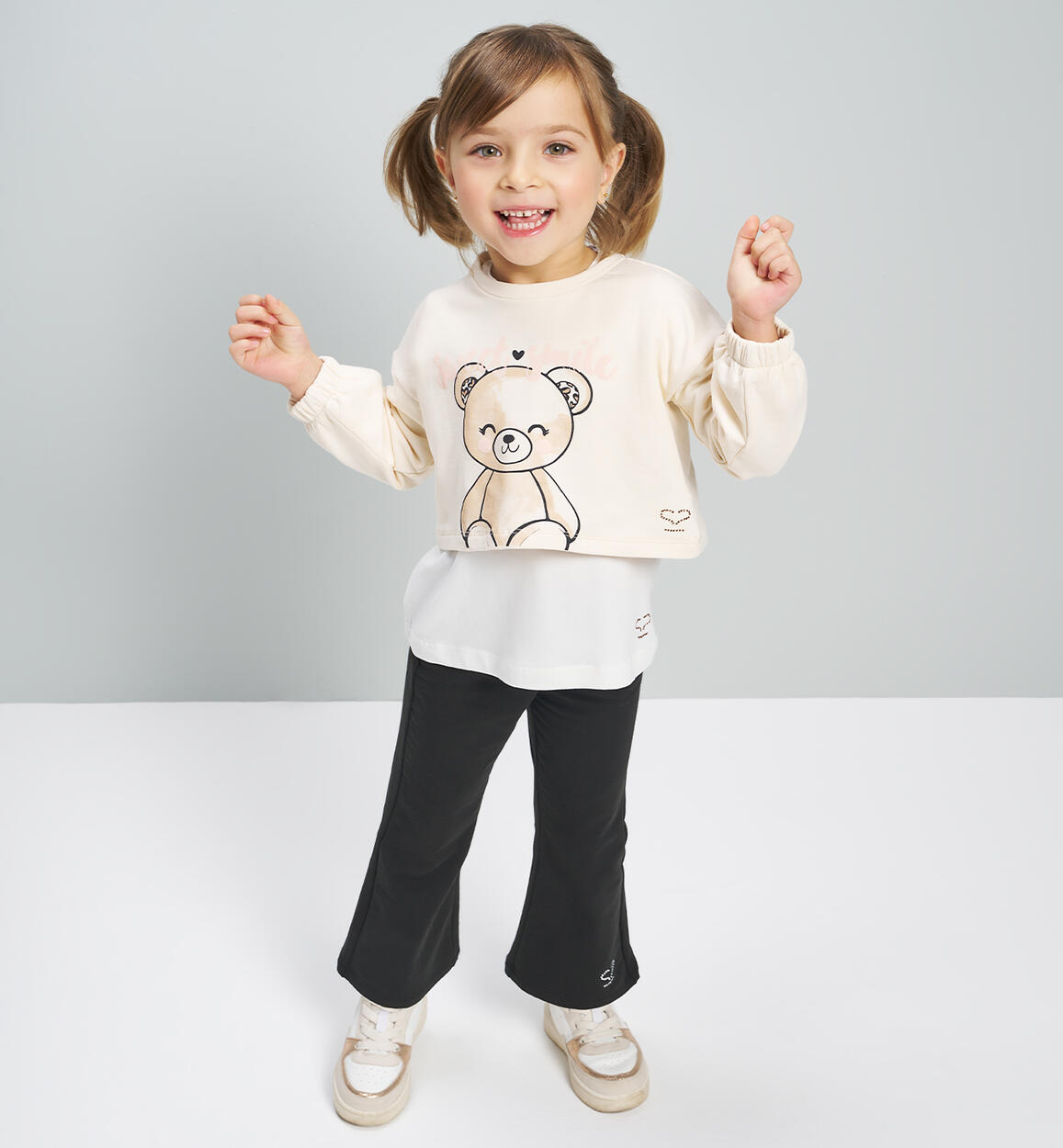Pantaloni bambina Sarabanda NERO Sarabanda