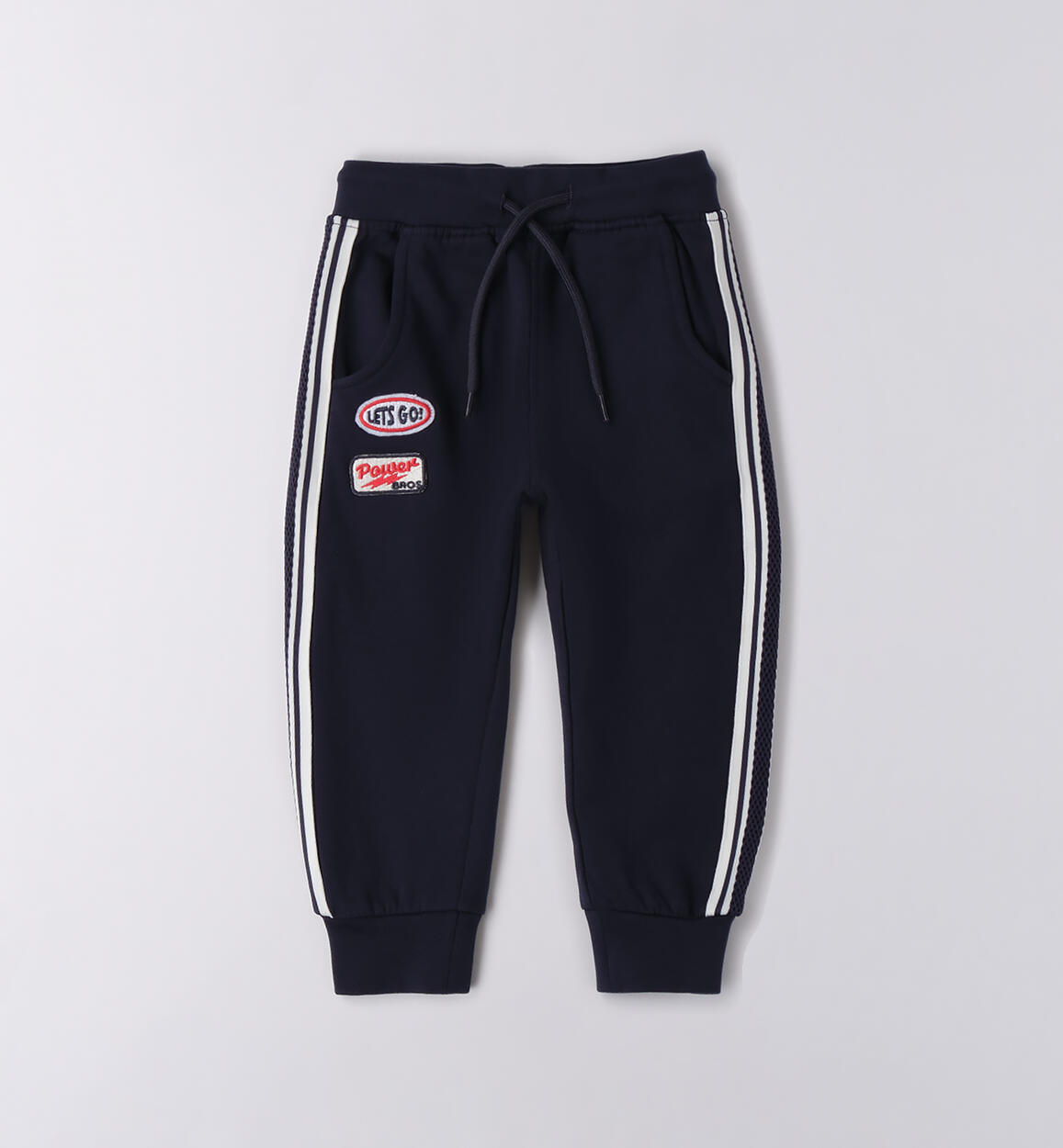Pantaloni bambino sportivi BLU iDO