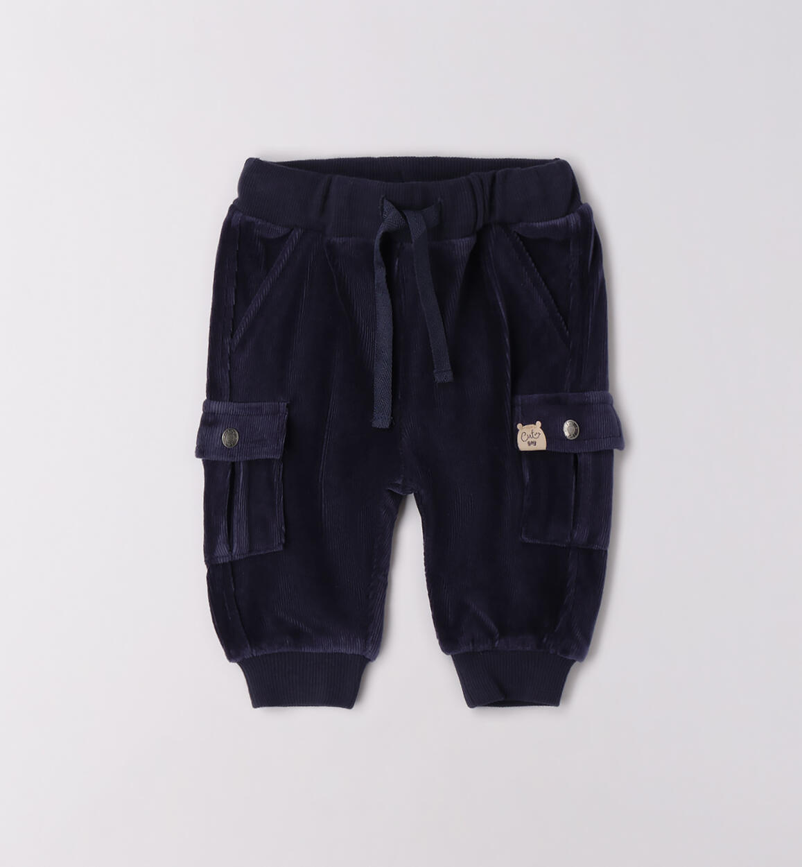 Pantaloni ciniglia per neonato NAVY-3885 - 0224F06900