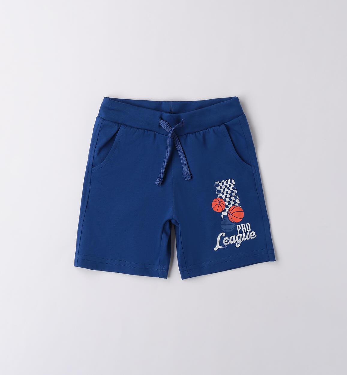 Pantaloni corti bambino BLU iDO