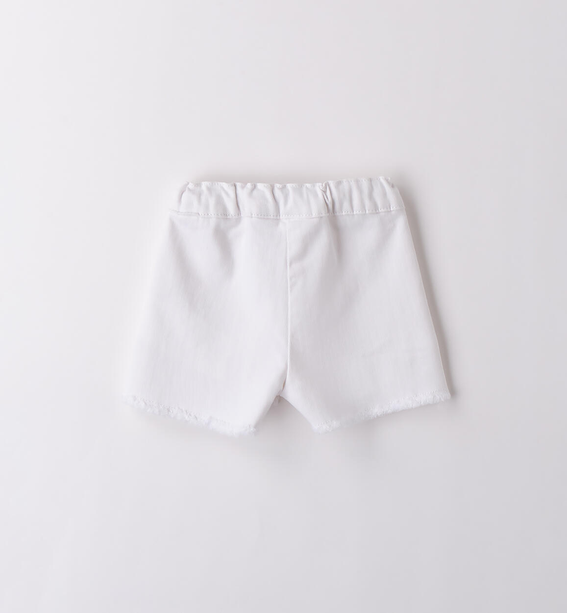 Pantaloni corti bimba BIANCO-0113 - 0593B73600