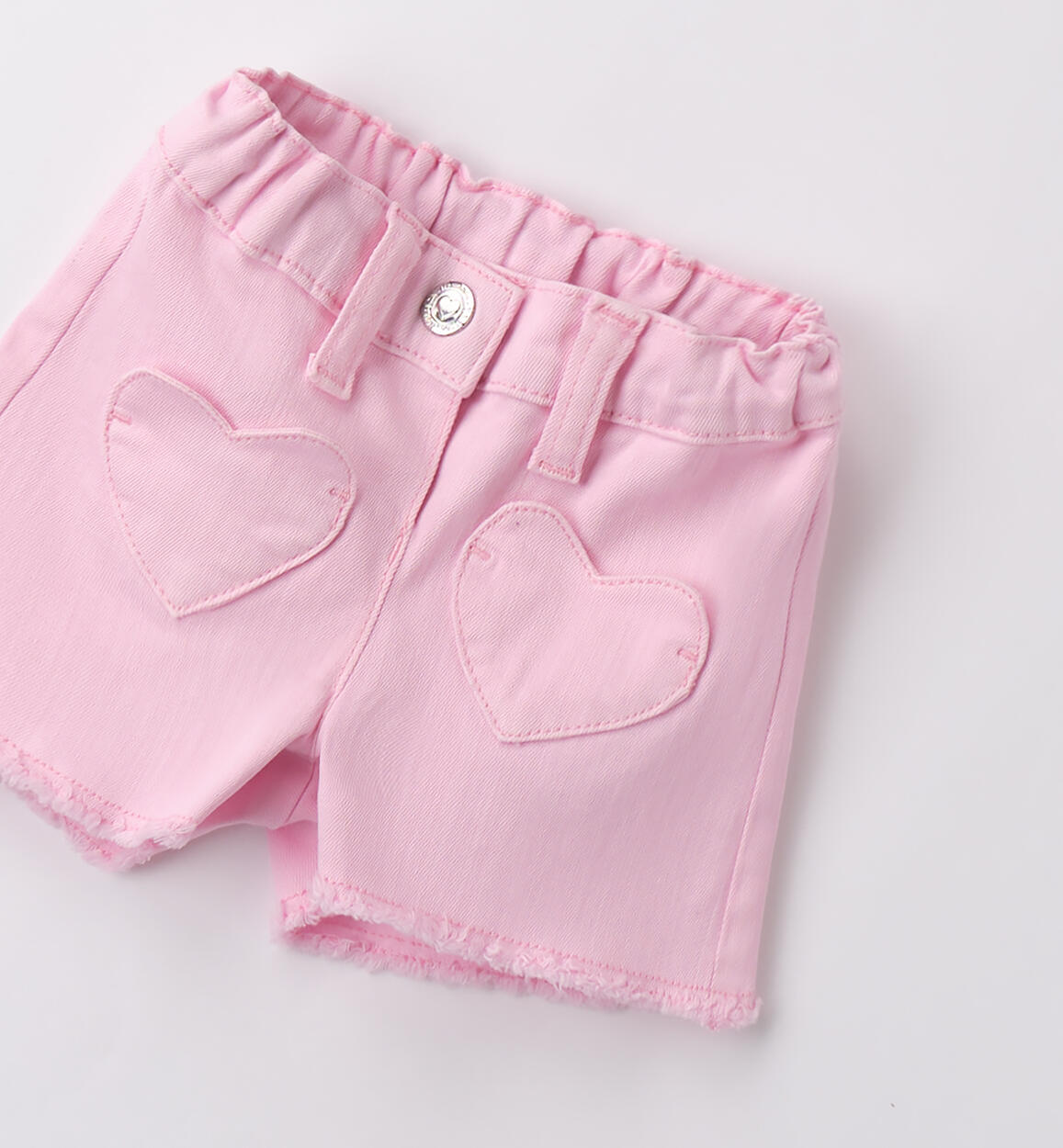Pantaloni corti bimba ROSA-2462 - 0593B73600