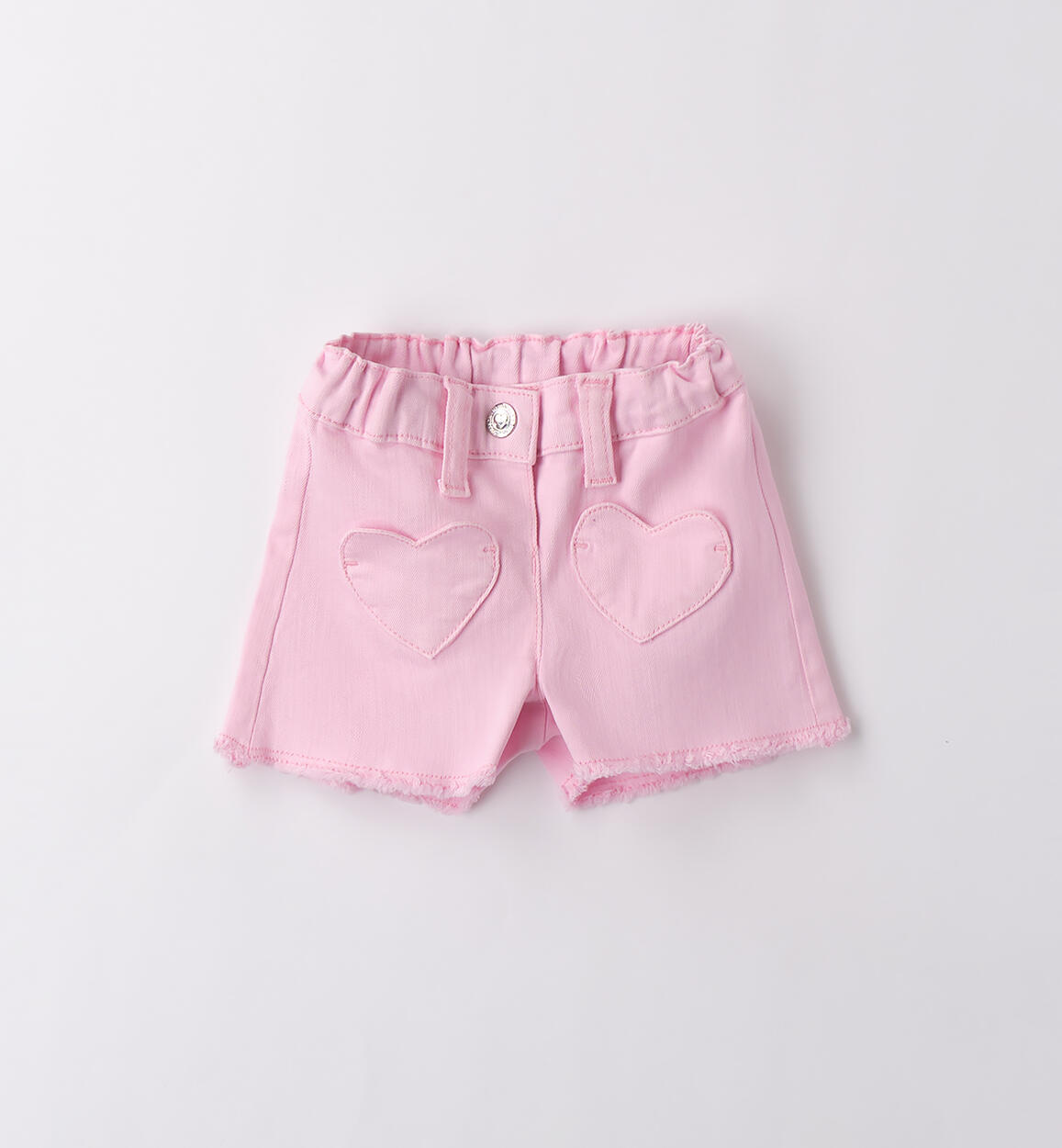 Pantaloni corti bimba ROSA-2462 - 0593B73600