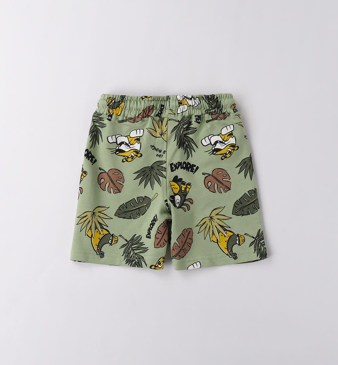 Pantaloni corti da bambino VERDE-VERDE-6BHM - 1234B43200