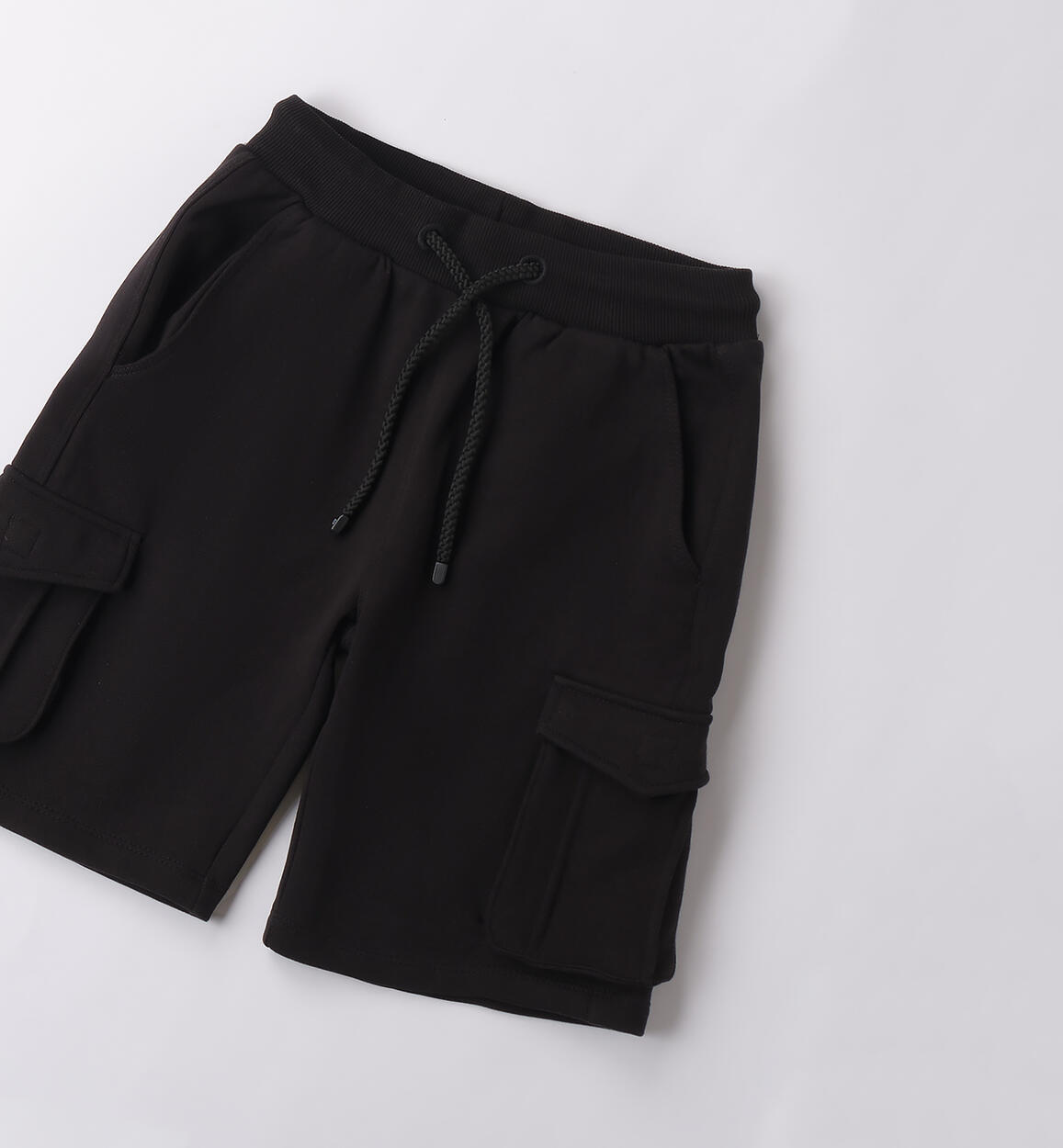 Pantaloni corti da ragazzo NERO-0658 - 2530B71500