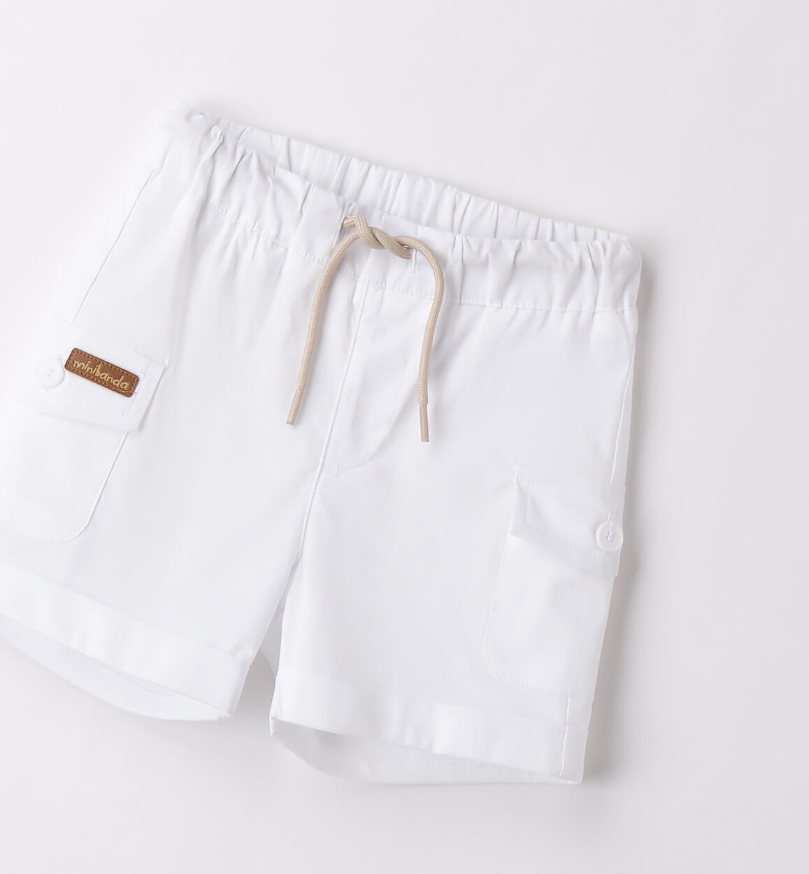 Pantaloni corti neonato BIANCO-0113 - 0233B62900