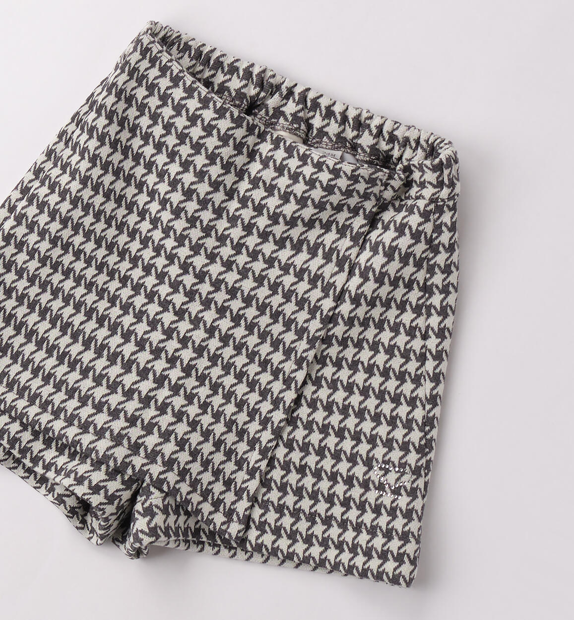 Pantaloni corti per bambina GRIGIO MELANGE-8967 - 1580F36100
