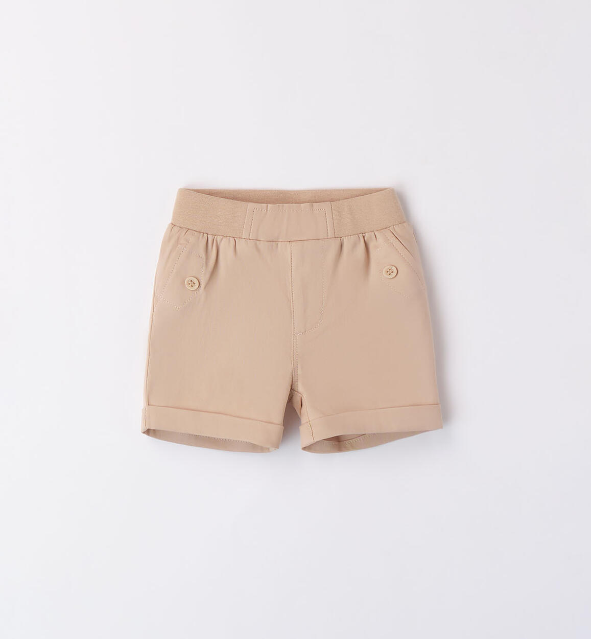 Pantaloni corti per bimbo BEIGE Minibanda