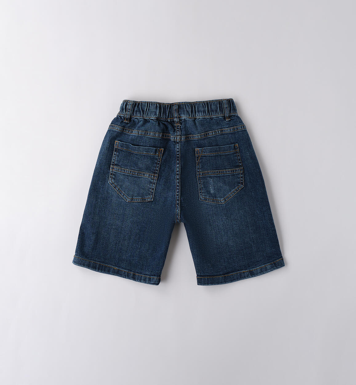 Pantaloni corti per ragazzo STONE WASHED-7450 - 2530B76400