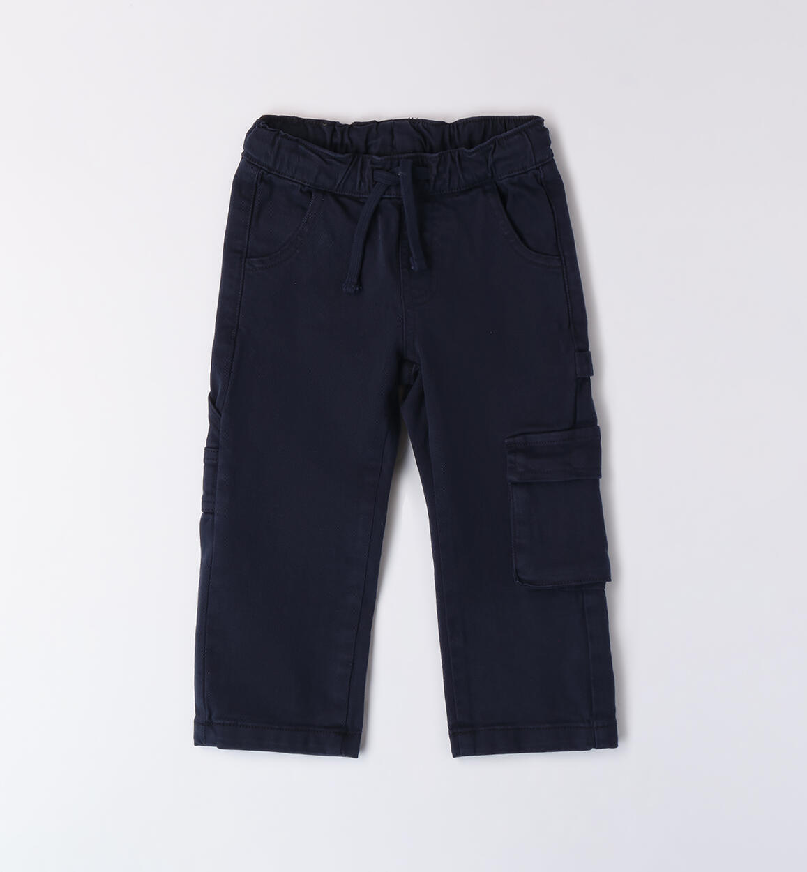 Pantaloni cotone bambino BLU iDO