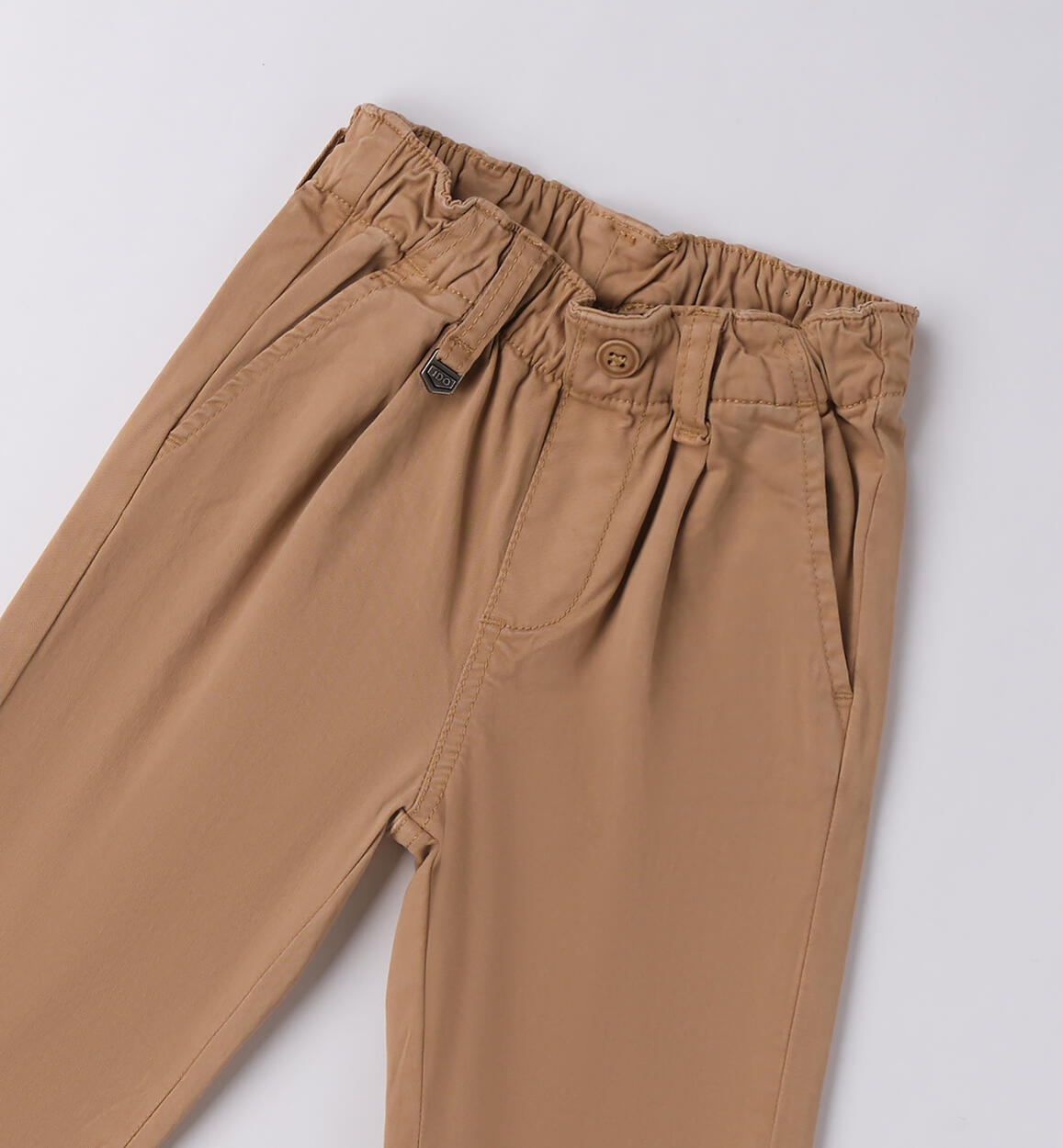 Pantaloni cotone per bambino BEIGE-0747 - 1224F68100