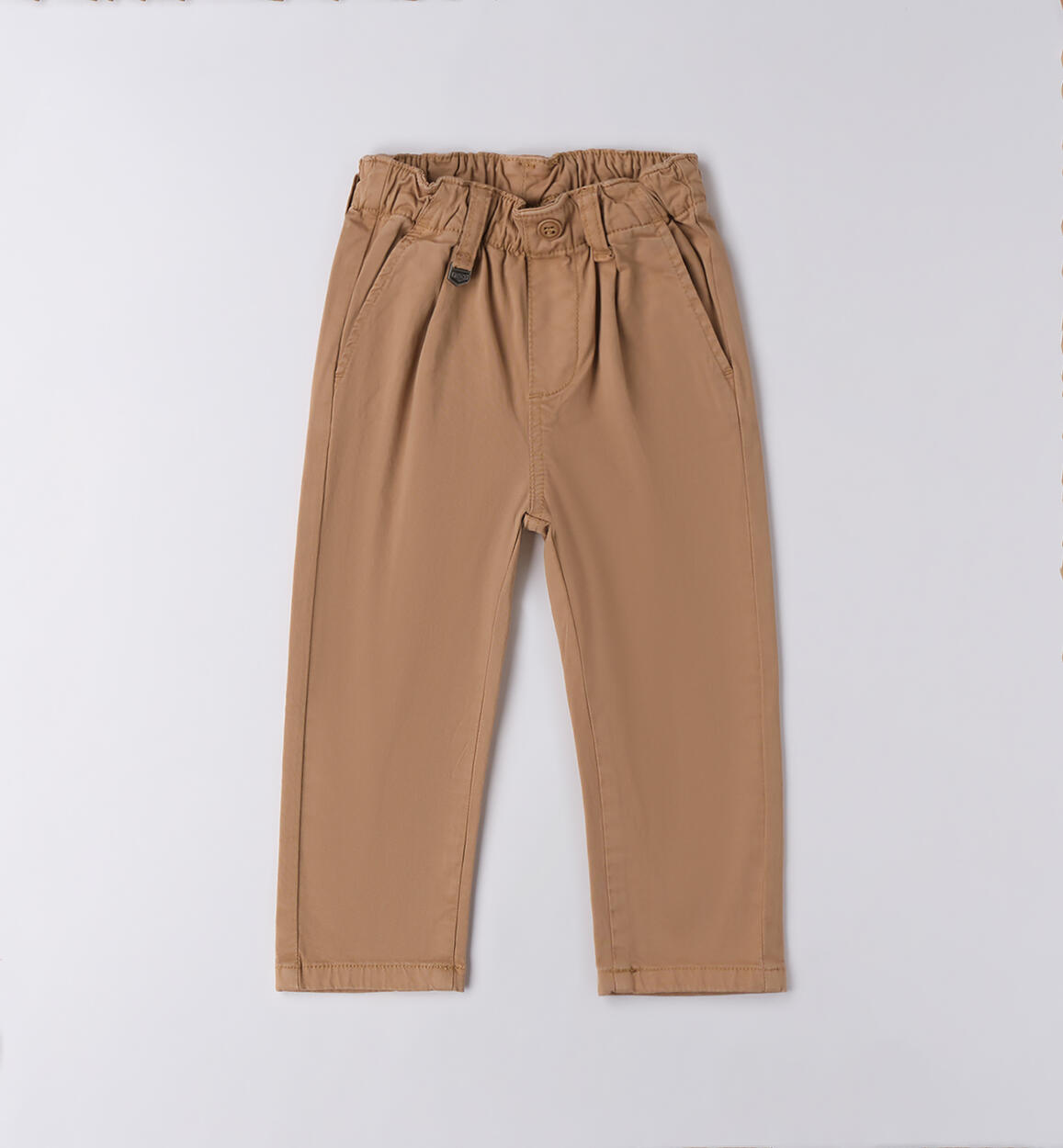 Pantaloni cotone per bambino BEIGE-0747 - 1224F68100