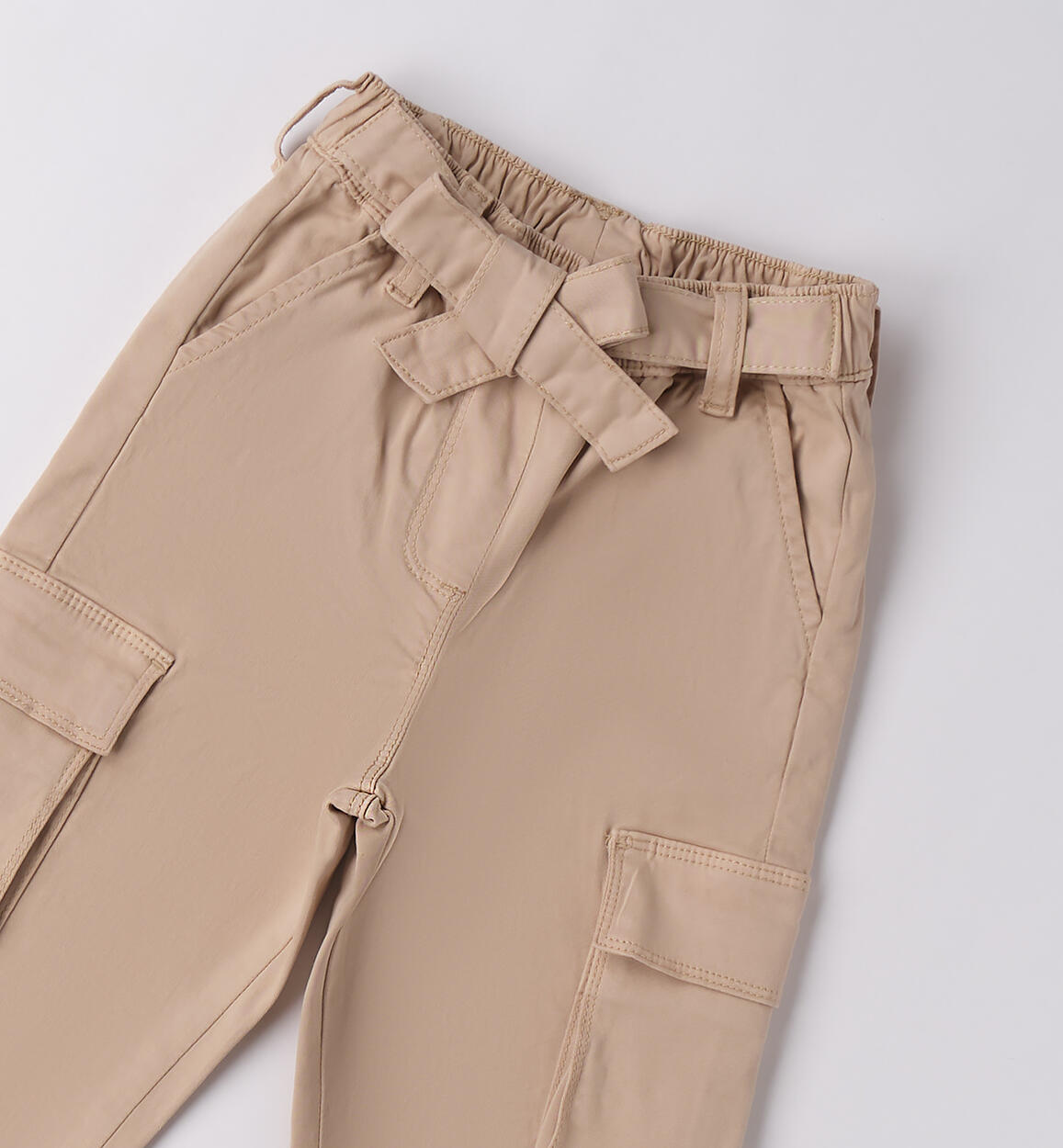 Pantaloni da bambina NATURAL BEIGE-0343 - 1584F31200