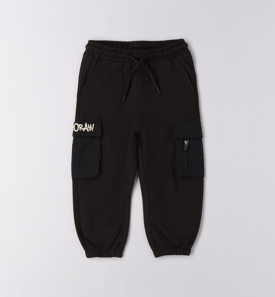 Pantaloni da bambino sportivi NERO-0658 - 1224F69500