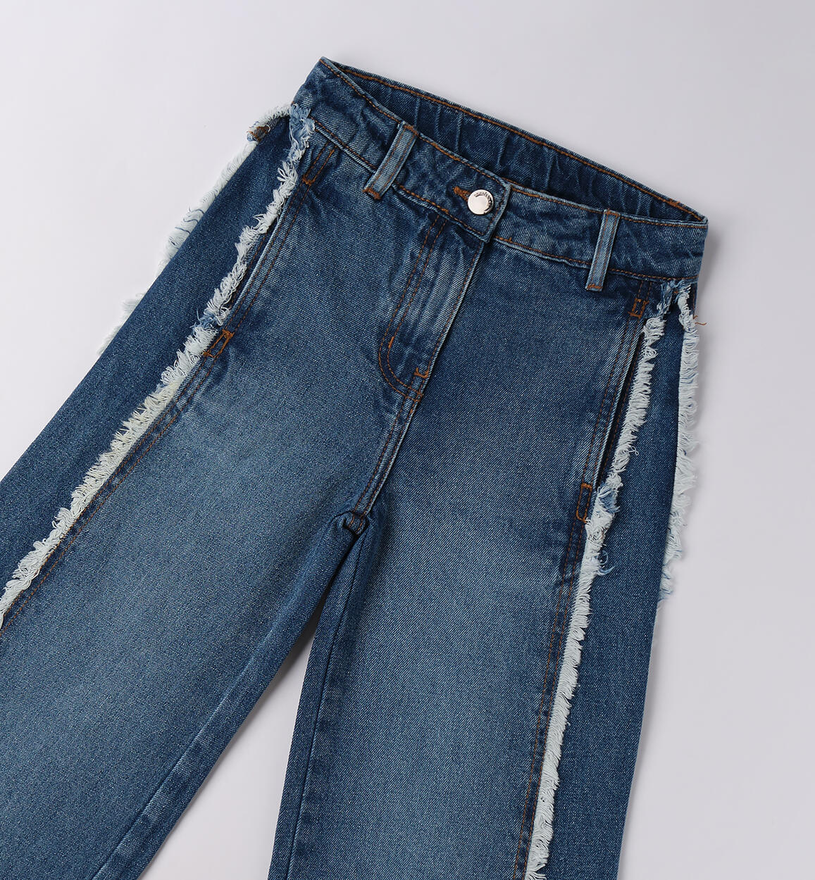 Pantaloni di jeans ragazza STONE WASHED CHIARO-7400 - 2560F54200