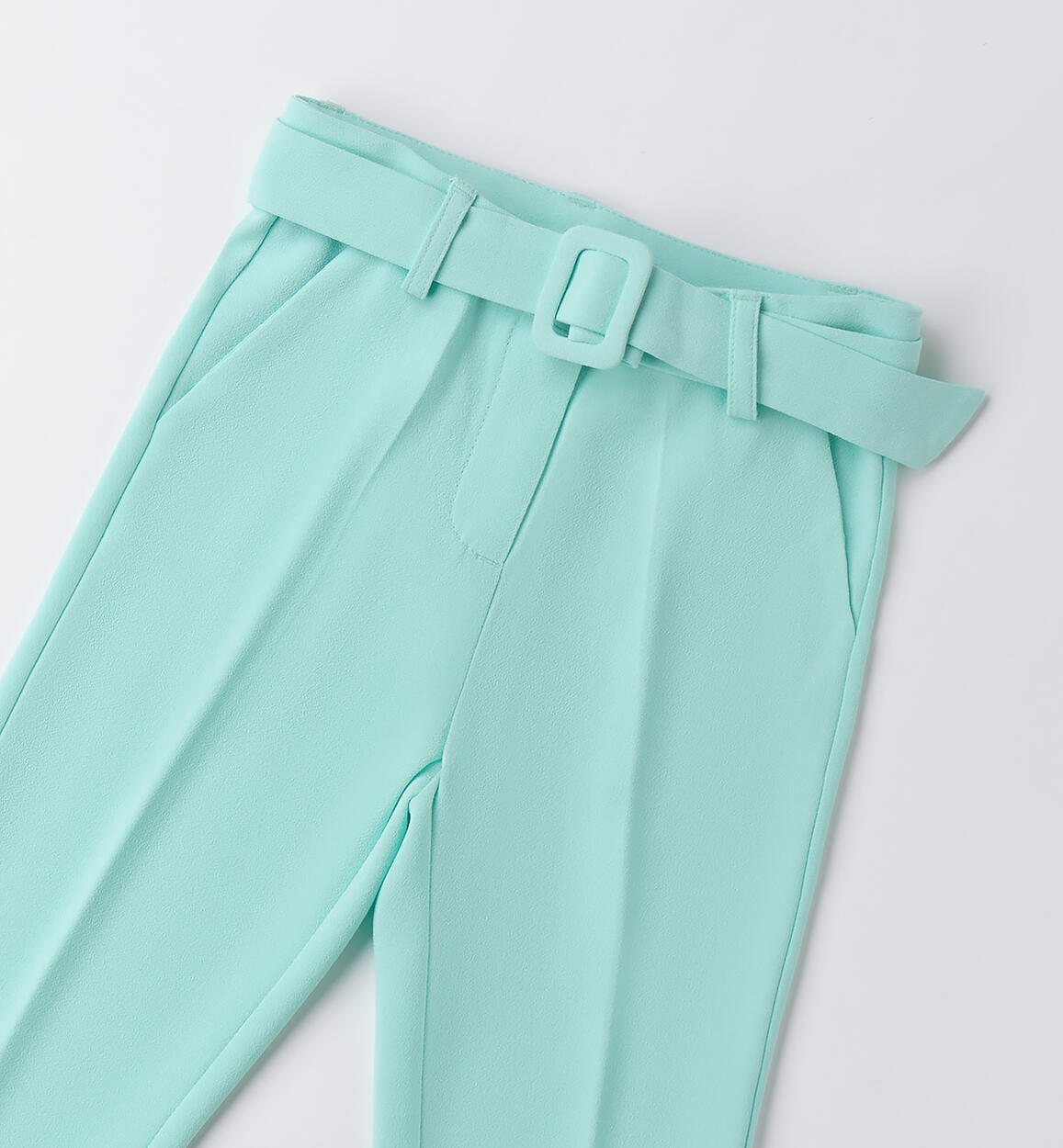 Pantaloni eleganti bambina VERDE CHIARO-4634 - 1580B32000