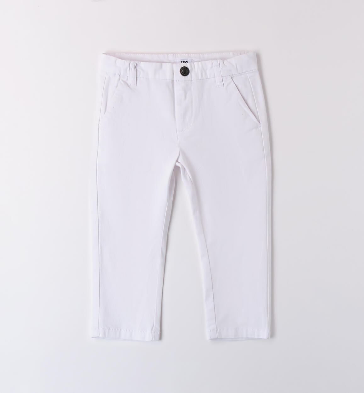 Pantaloni eleganti bambino BIANCO iDO