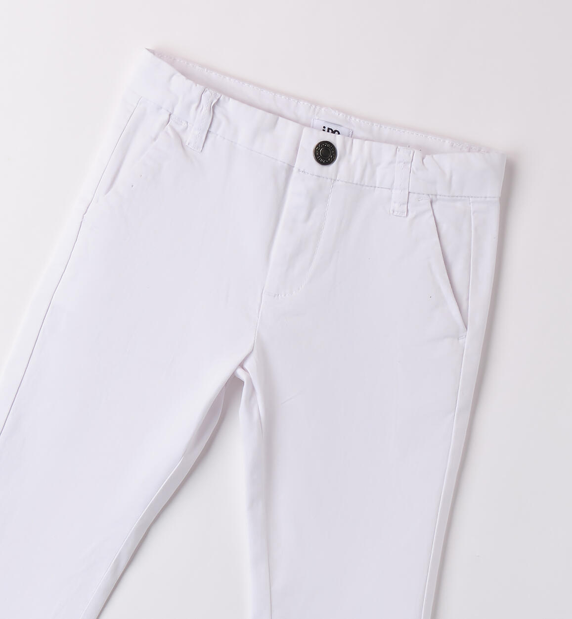 Pantaloni eleganti bambino BIANCO-0113 - 1224B27100