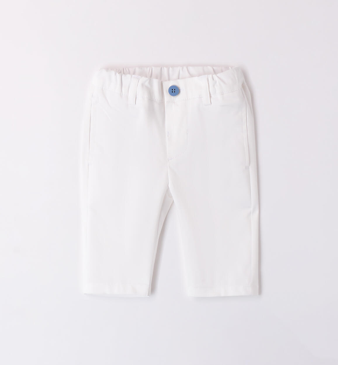 Pantaloni eleganti neonato BIANCO Minibanda