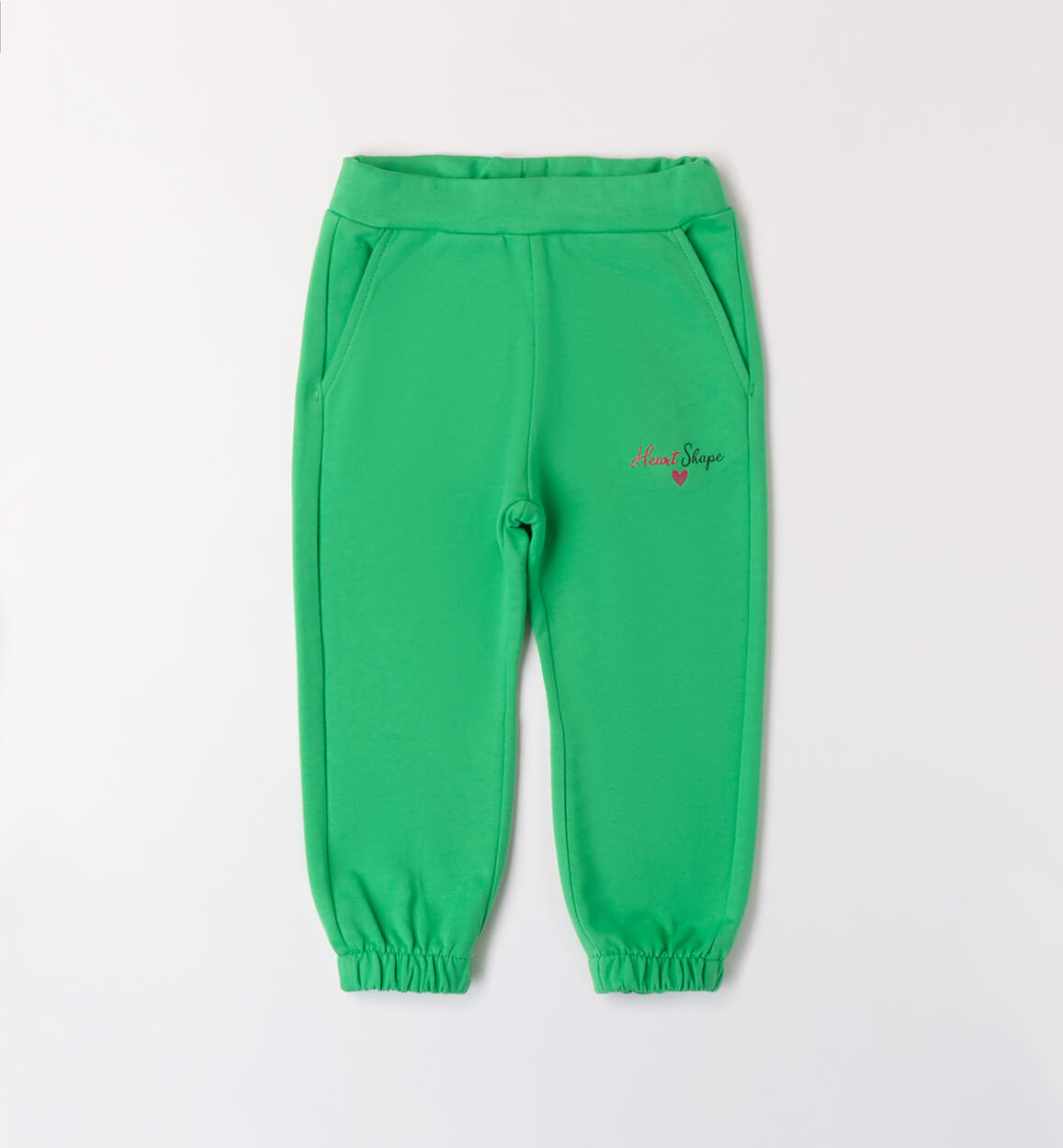 Pantaloni felpa bambina VERDE iDO