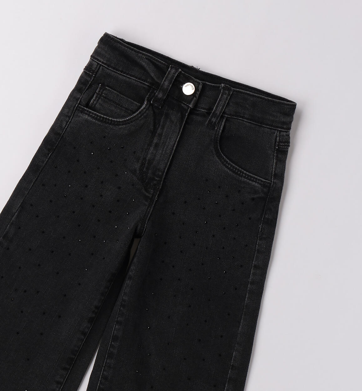 Pantaloni jeans bambina GRIGIO SCURO-7993 - 1580F35300