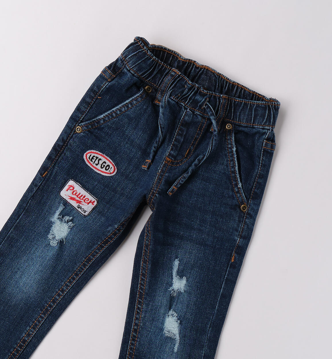 Pantaloni jeans bambino  STONE WASHED-7450 - 1224F68600