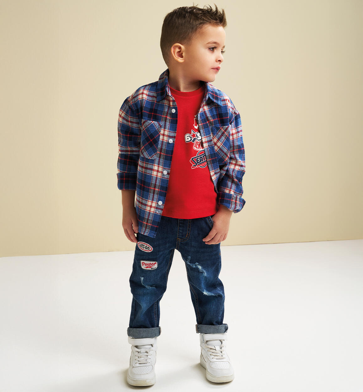 Pantaloni jeans bambino  BLU iDO