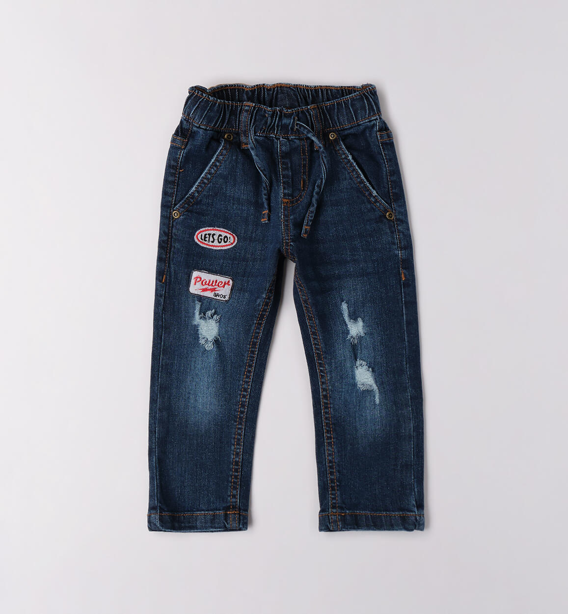 Pantaloni jeans bambino  STONE WASHED-7450 - 1224F68600