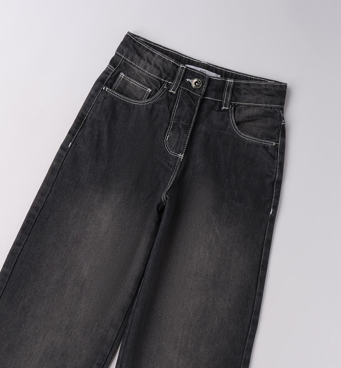 Pantaloni jeans ragazza STONE BLACK-7996 - 2564F53700
