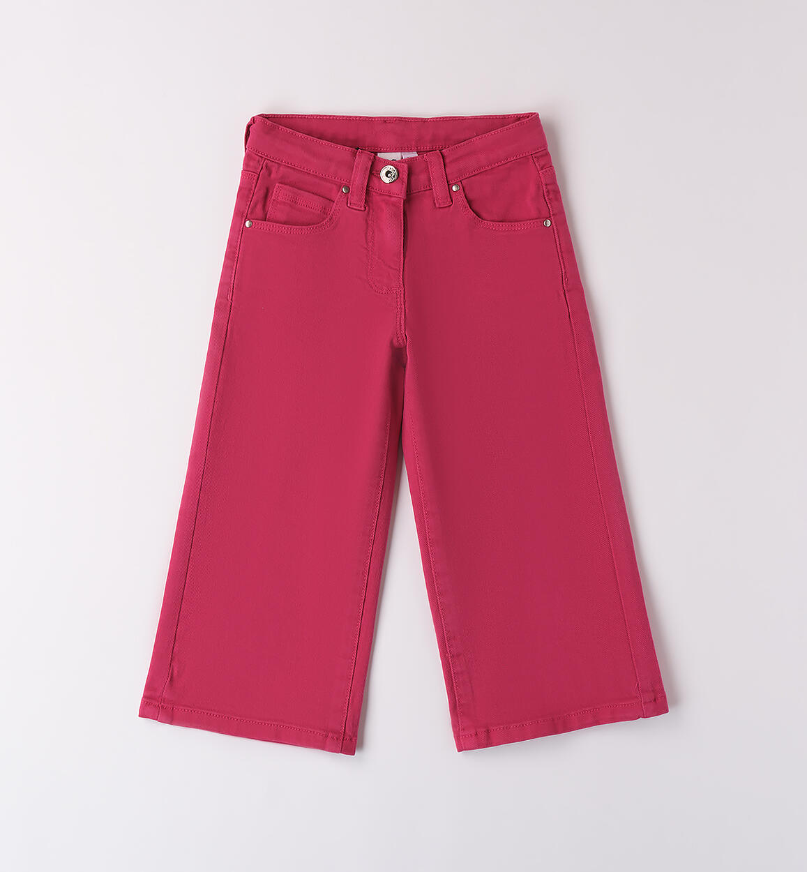 Pantaloni larghi da bambina ROSSO iDO