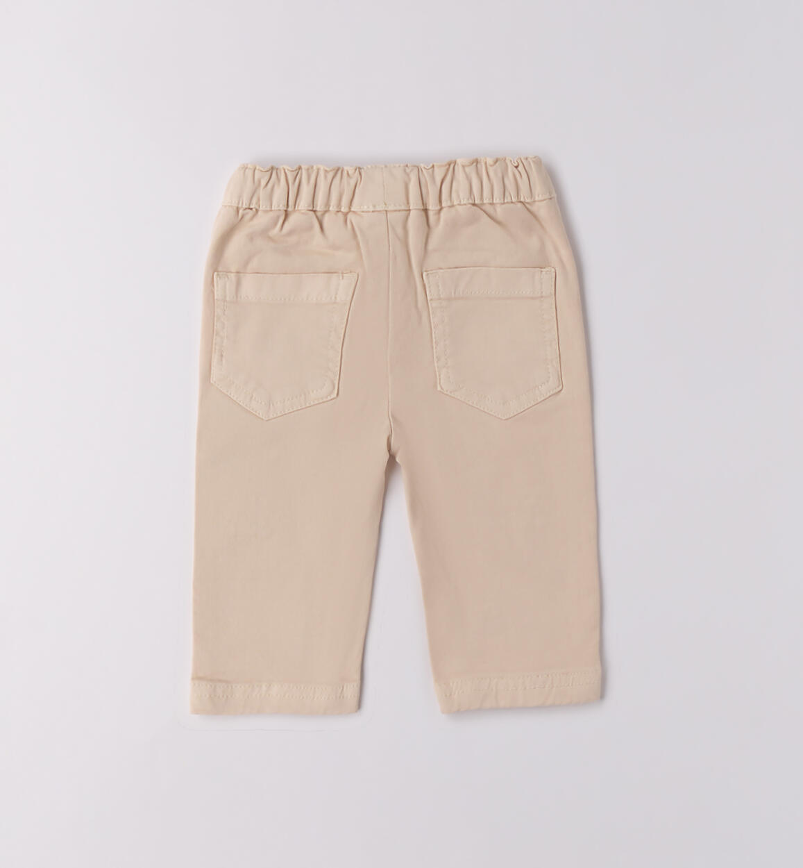 Pantaloni neonato con orsetti ECRU'-0164 - 0224F07000