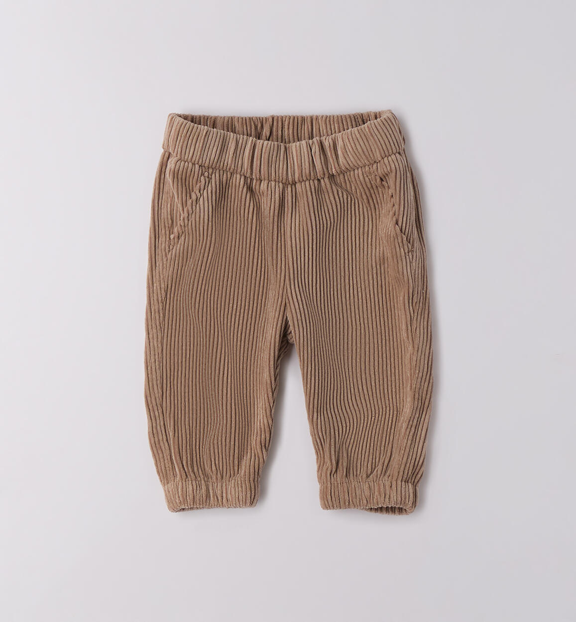Pantaloni neonato velluto MARRONE iDO