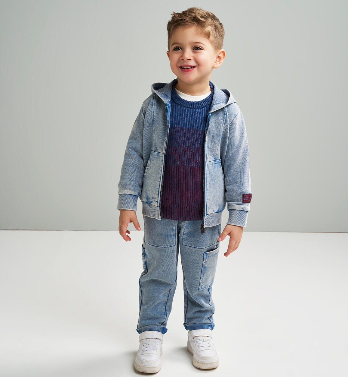 Pantaloni per bambino BLU Sarabanda