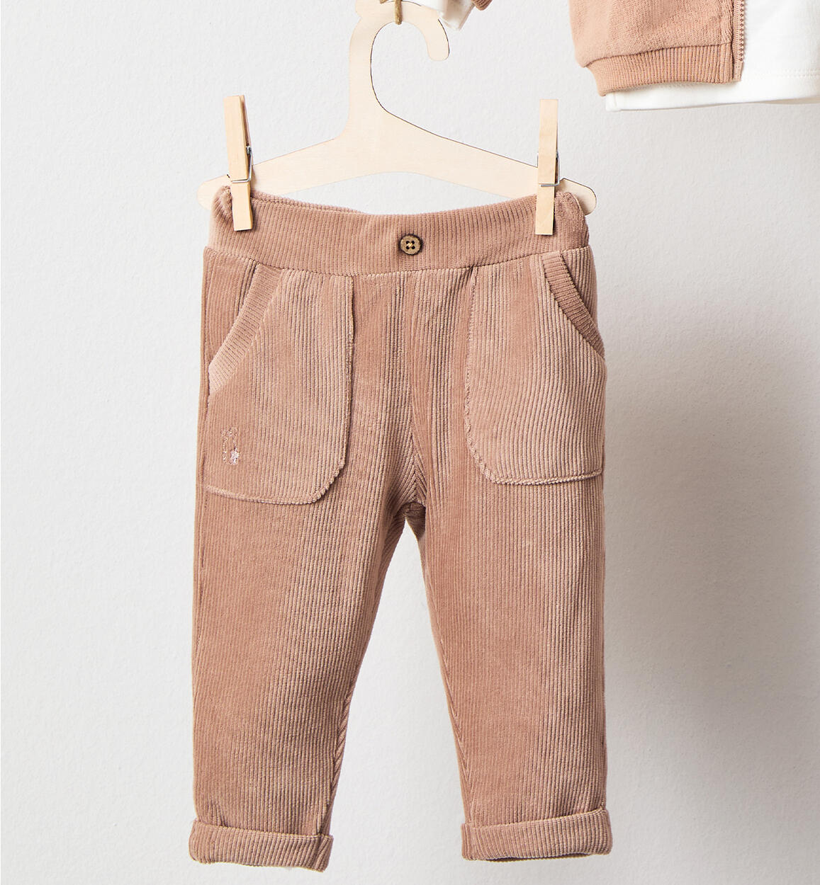 Pantaloni per neonato BEIGE iDO