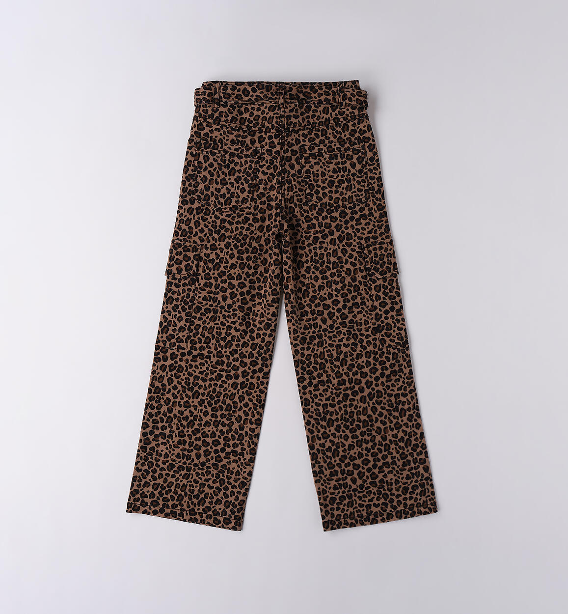 Pantaloni per ragazza MARRONE-NERO-6BRW - 2560F46300