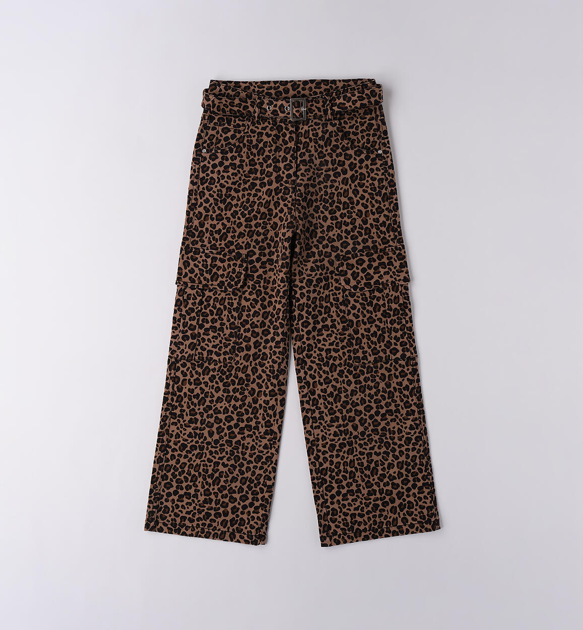 Pantaloni per ragazza MARRONE-NERO-6BRW - 2560F46300
