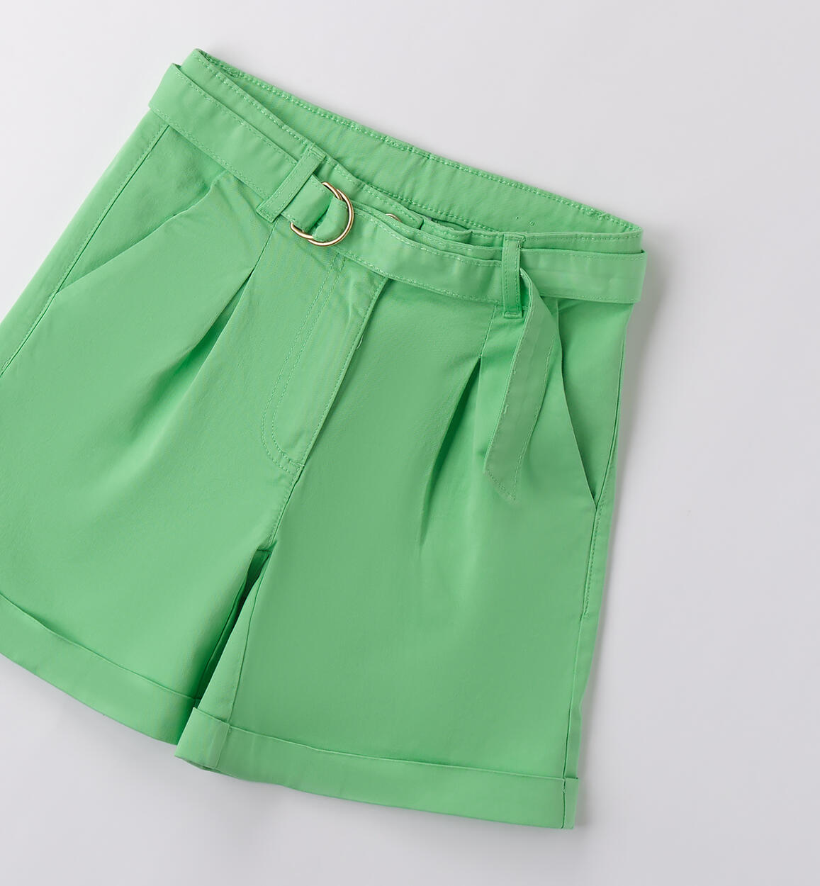 Pantaloni per ragazza Sarabanda VERDE BOUQUET-5142 - 2570B53700