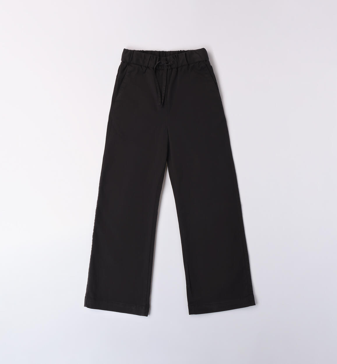 Pantaloni per ragazza stretch NERO iDO