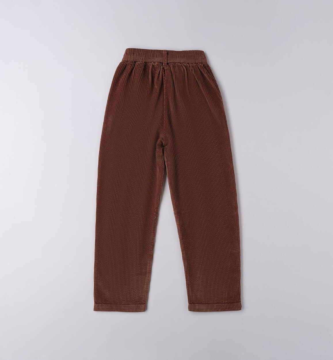 Pantaloni ragazza 100% cotone MARRONE-0853 - 2564F87100