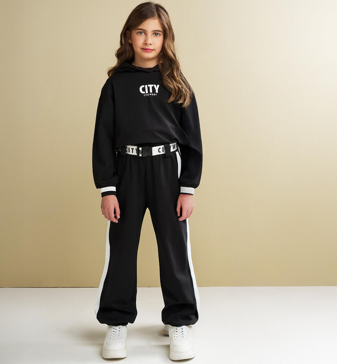 Pantaloni ragazza iDO NERO iDO