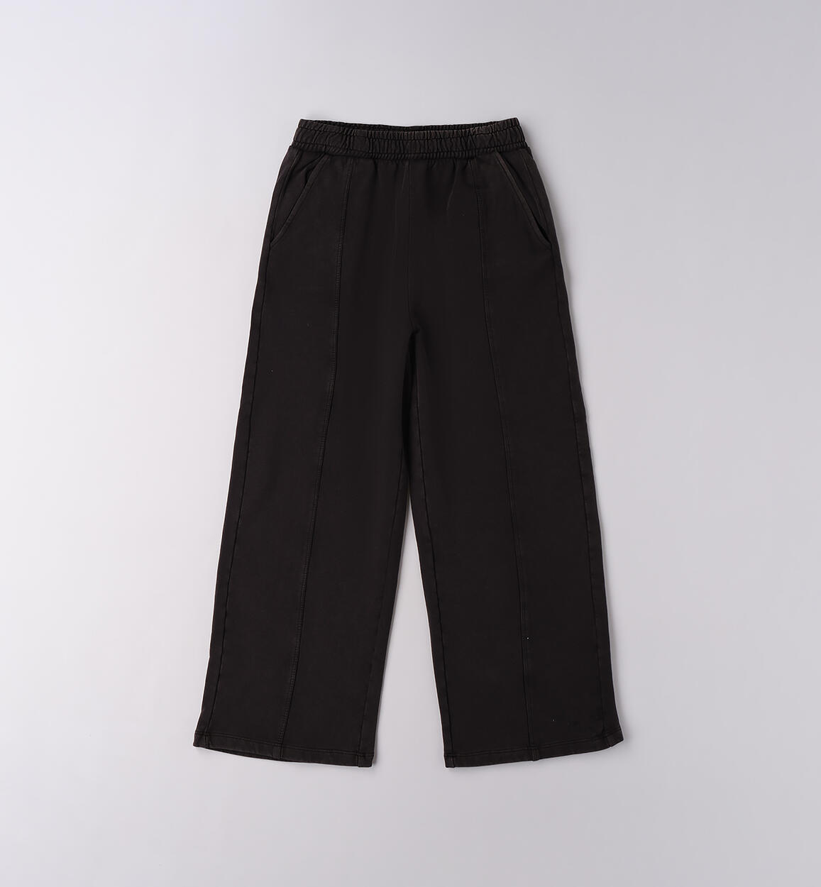Pantaloni ragazza morbidi  NERO iDO