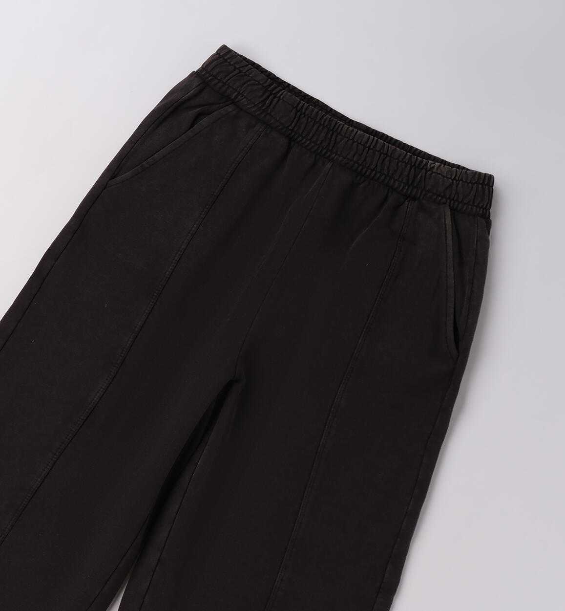 Pantaloni ragazza morbidi  NERO-0658 - 2564F53400