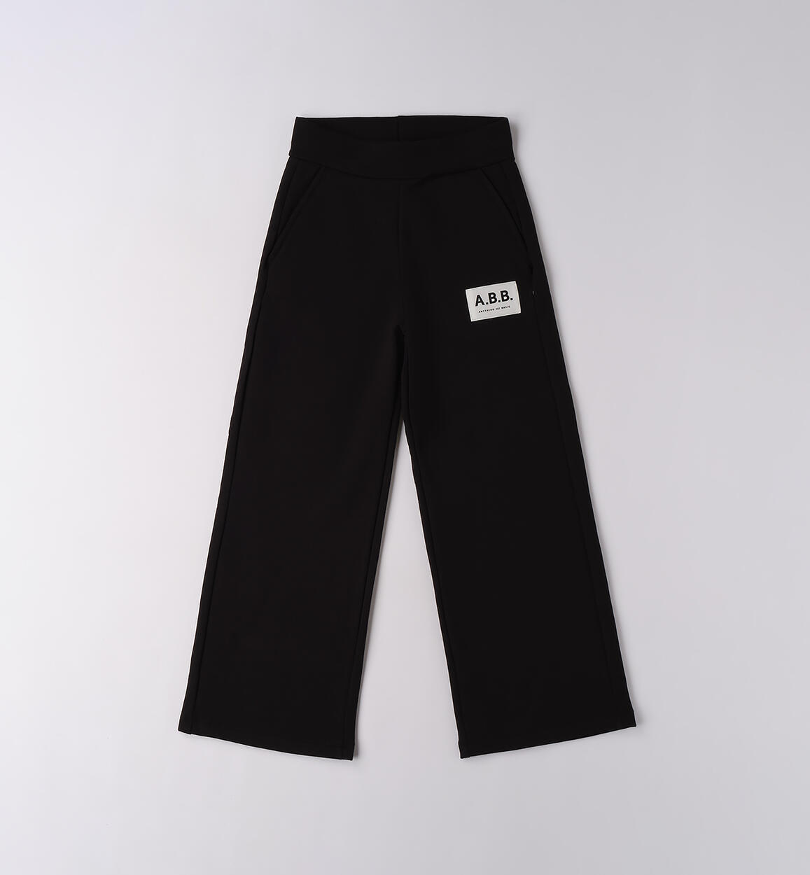 Pantaloni ragazza sportivi NERO iDO