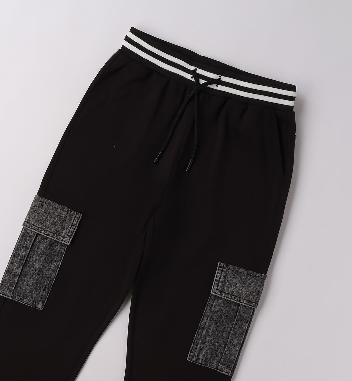 Pantaloni ragazzo sportivi NERO-0658 - 2524F46100
