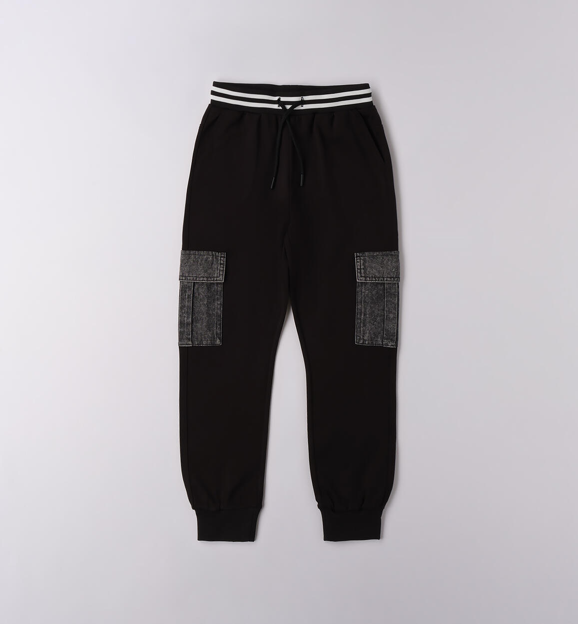 Pantaloni ragazzo sportivi NERO-0658 - 2524F46100