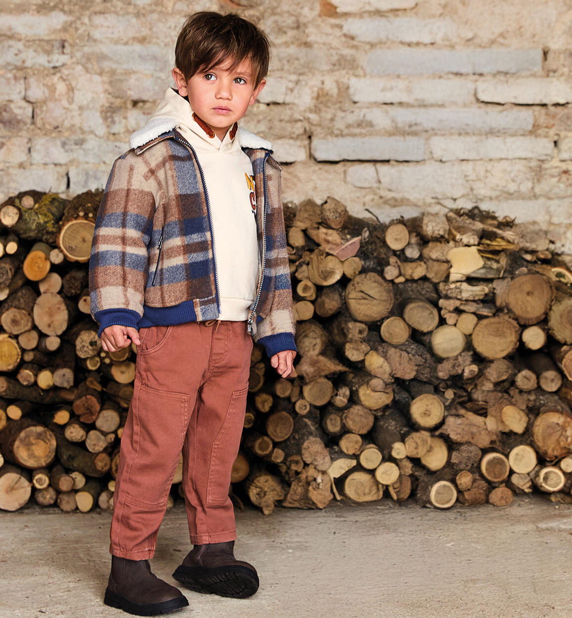 Pantaloni Sarabanda da bambino MARRONE Sarabanda